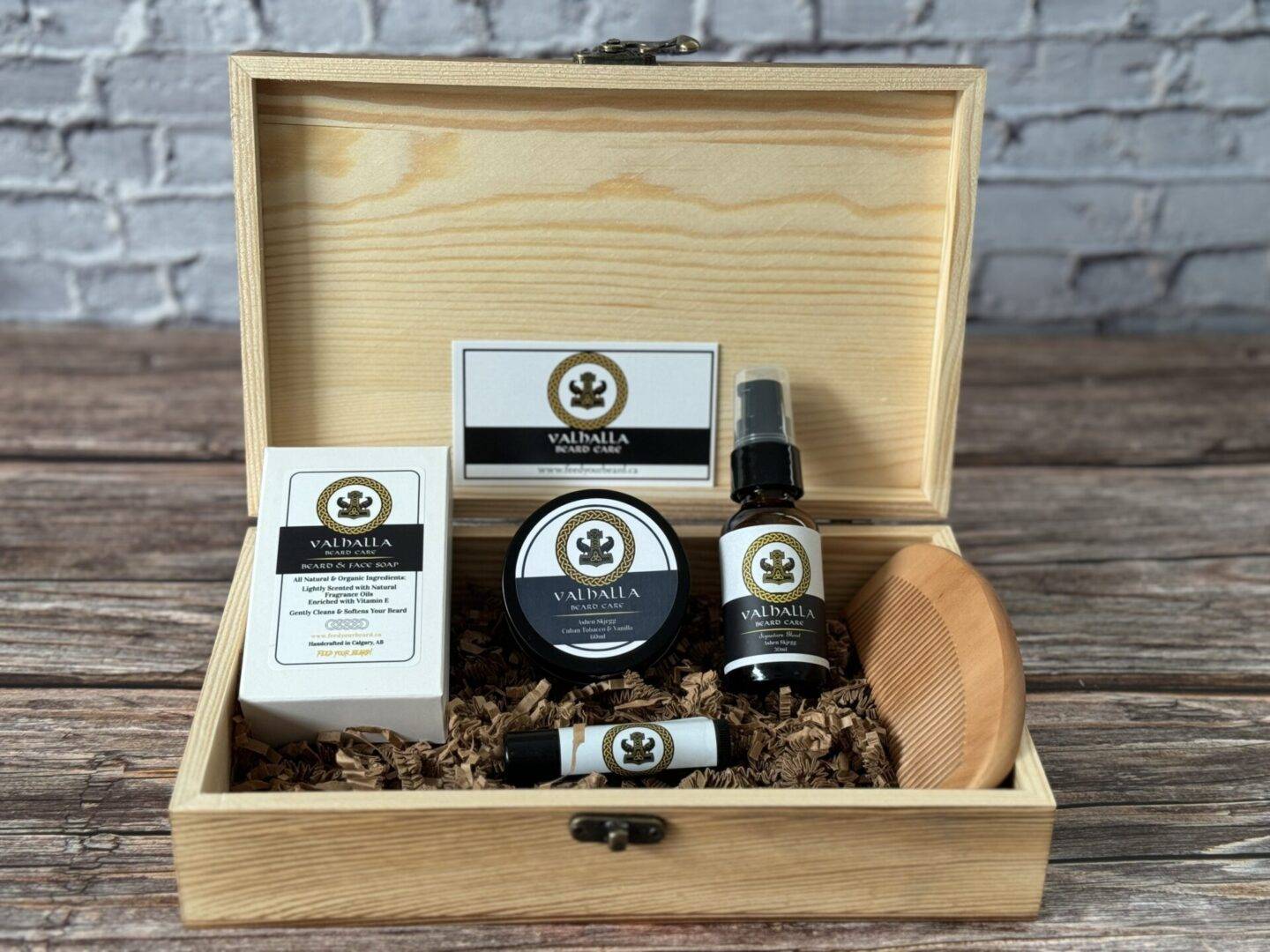 Wooden Gift Box Set