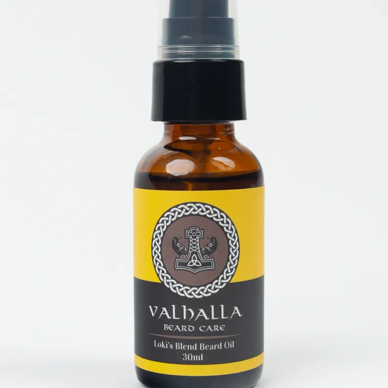 Loki's Blend Beard Oil - Cedar & Patchouli - Image 2