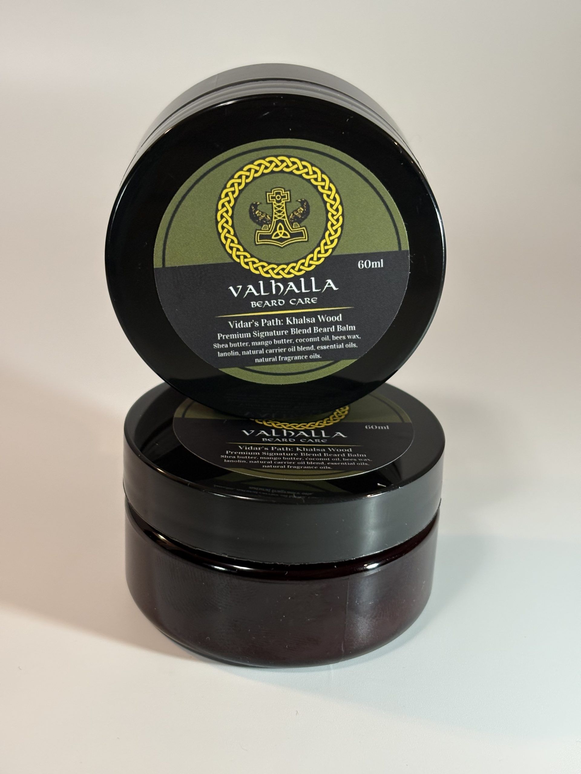Vidar's Path - Khalsa Wood - Premium Beard Balm